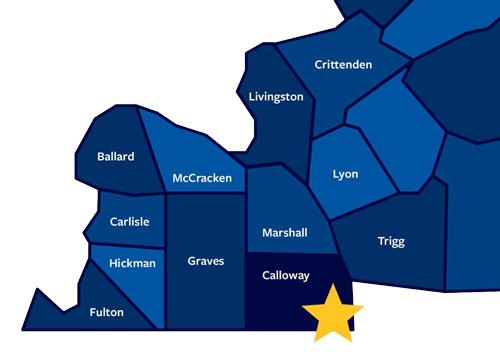 map of kentucky counties