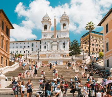 steps in italy