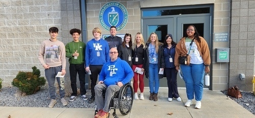 On Nov. 21, 2024, Paducah Tilghman students and faculty visited the Department of Energy Paducah site