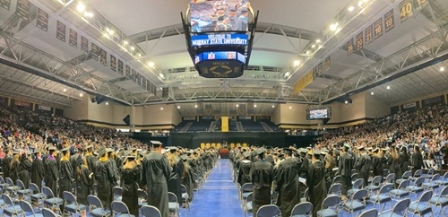 Murray State University hosted commencement ceremonies for fall and winter 2024 graduates. 