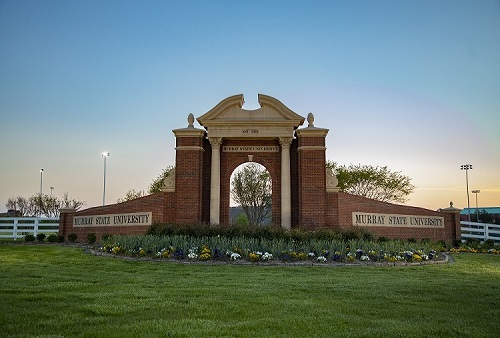 Murray State University campus entrance